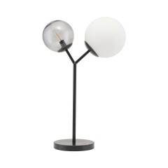 TABLE LAMP TWINS BLACK 